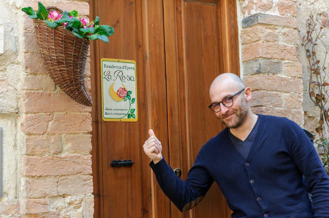 Residenza D'Epoca La Rosa Apartamento Pienza Exterior foto