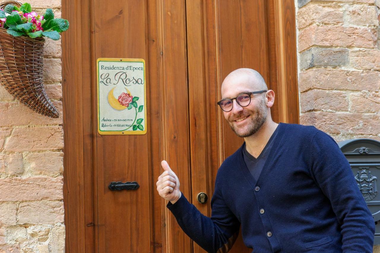 Residenza D'Epoca La Rosa Apartamento Pienza Exterior foto